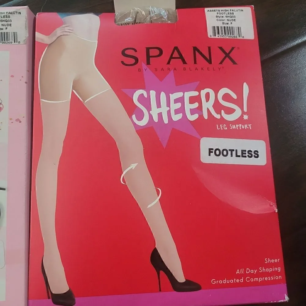 Spanx footless pantyhose size F/ 3X